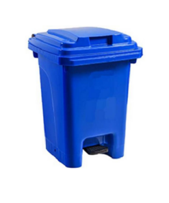 Plastic Pedal Bin 60L – Blue
