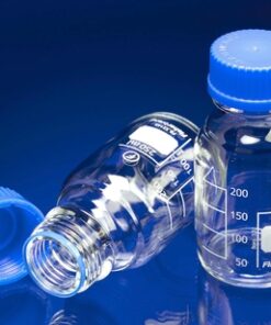 Bottles, 50 ml, with Blue Screw Cap