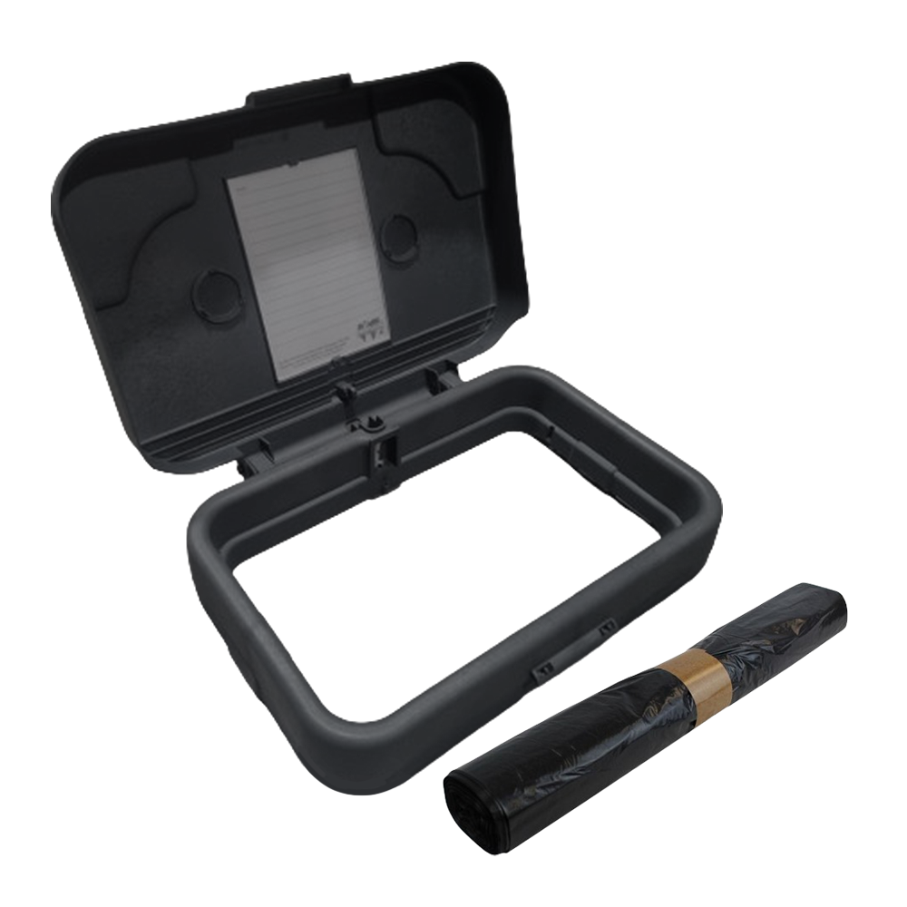 120L Waste Bag & 3pc Lid (ReFlo Black)