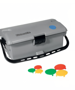 14L MopMatic Bucket (Grey) & Lid With Colour Indicator