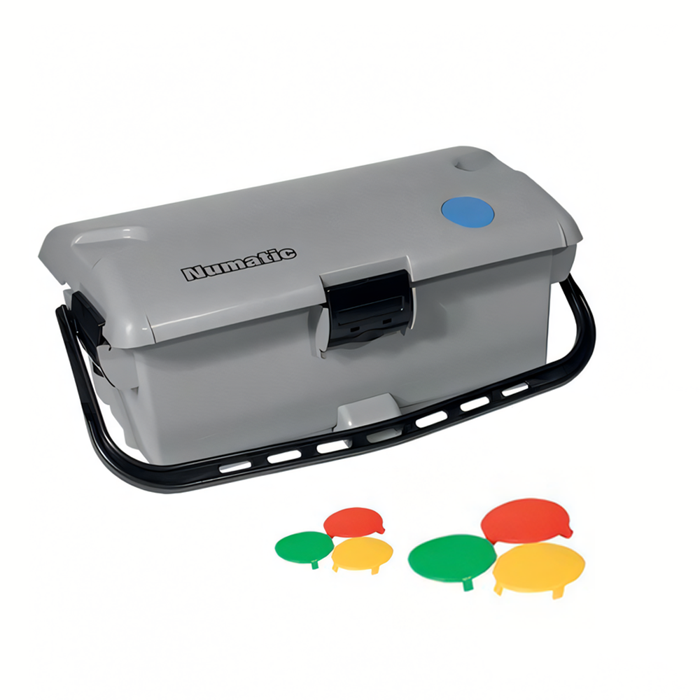 14L MopMatic Bucket (Grey) & Lid With Colour Indicator