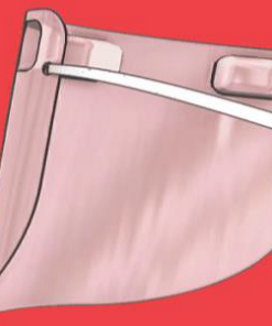 CLEAR FACE SHIELD – Made of food grade clear plastic