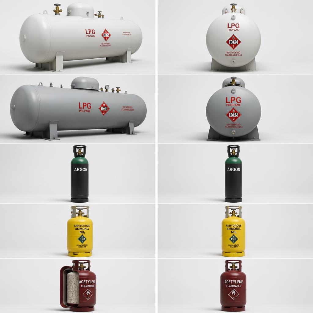 Argon tank