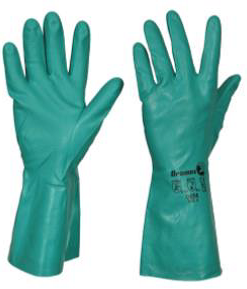 NITRILE GLOVES- Durable nitrile cheimcal resistant gloves