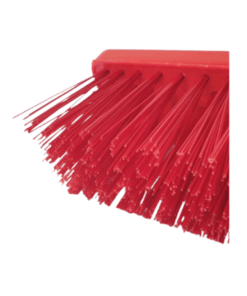 Hygienic Broom 300mm Head Only Hard Red