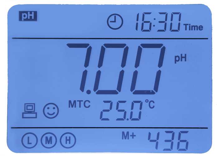 pH 70+ DHS Complete portable pH meter + elec. 201T with ATC - Image 6