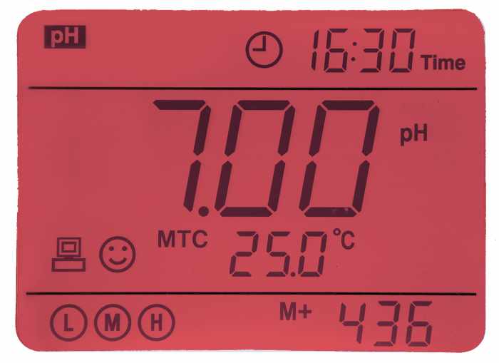 pH 70+ DHS Complete portable pH meter + elec. 201T with ATC - Image 7
