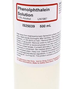 Phenolphthalein Indicator 500ml  AR