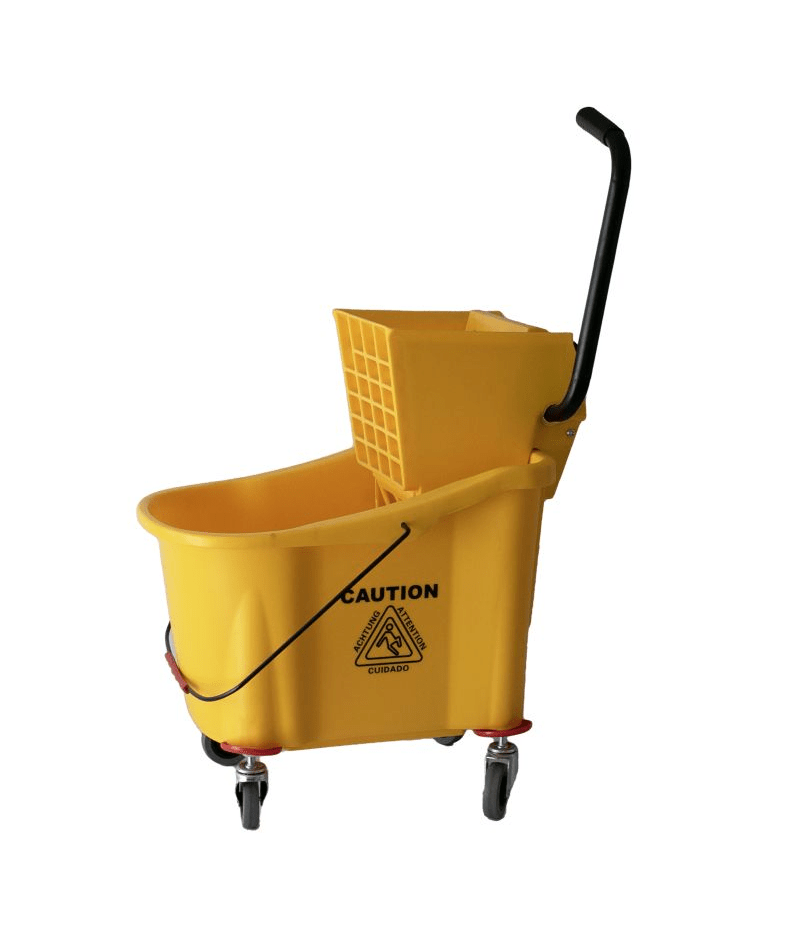 AFM Mop Unit 36L Single Bucket- Yellow