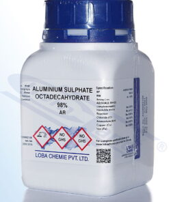 Aluminium Sulphate Octadecahydrate AR 500g