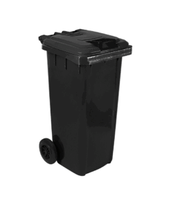 120L Wheelie Bin Recycled – NON SABS – Black