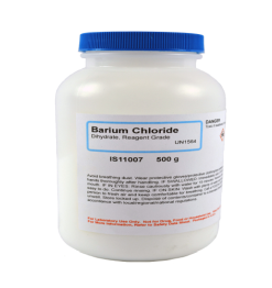 Barium Chloride Chloride Dihydrate AR 500g