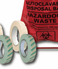 Autoclave Tape, Bags and Biohazard Bags