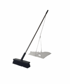 Hygienic Broom 300mm Complete Hard Black