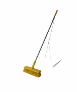 Hygienic Broom 300mm Complete Hard Yellow