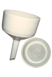 Buchner Funnels Porcelain 270mm od x 350mm H