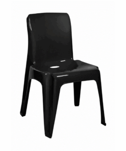 Dezi Heavy Duty Chair – Black – Recycled Material