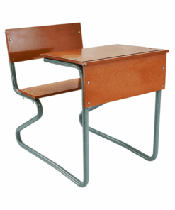 Combination Supa Wood Single School Desk – 600 X 450 X 750 Grade 7-12