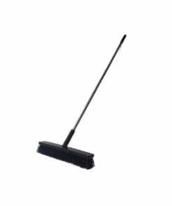 Hygienic Broom 450mm Complete Hard Black