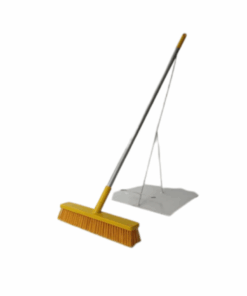 Hygienic Broom 450mm Complete Hard Yellow