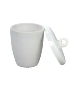 Porcelain Crucible with Lid