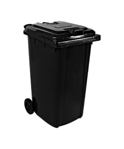 240L Wheelie Bin – SABS – Black