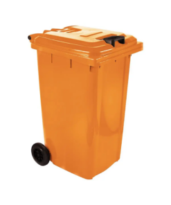 240 Litre Wheelie Bin – SABS – Orange