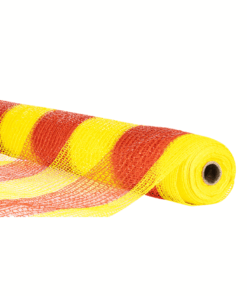 Orange And Yellow Woven Barrier Net 1.0m x 50m
