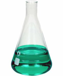 Erlenmeyer Flask, 3000ml Narrow Neck(Conical Flask)*