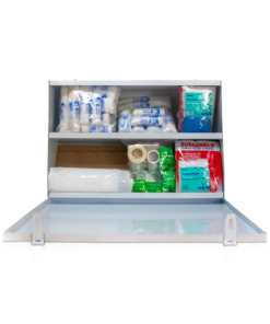 First Aid Kit – Factory Regulation 7 – White Metal Utility Box