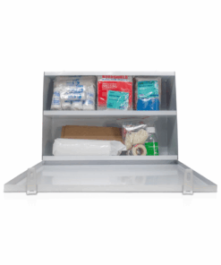 First Aid Kit – Office Regulation 7 – White Metal Box