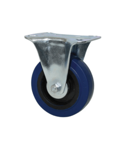 22 SER Series Elastic Rubber Castor Fixed SE 80mm