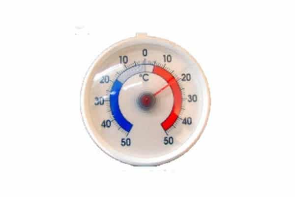 Fridge Thermometer, Dial, -20°C to +50°C
