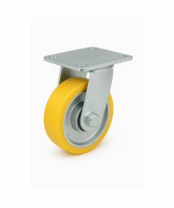 TS&TF Series Heavy Duty Castor with Electroplate Steel Construction – Fixed PU 100mm