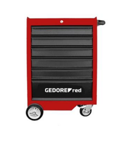 Tool Trolley GED Red 6 Drawer – Empty