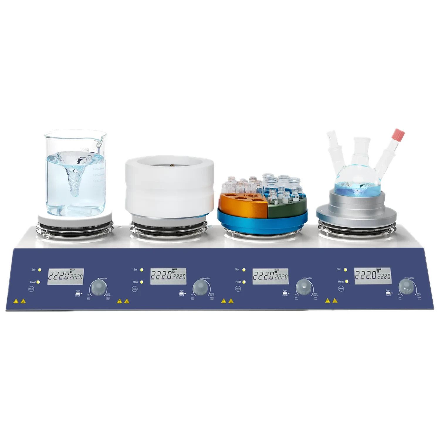 Hotplate Magnetic Stirrer 4 Place - Image 3