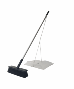 Hygienic Broom 300mm Complete Soft Black