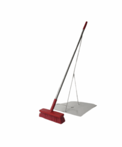 Hygienic Broom 300mm Complete Soft Red