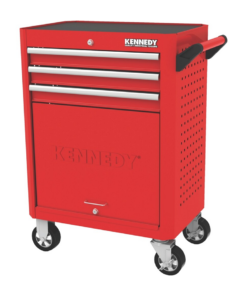 Red-28/3 Drawer Roller Cabinet