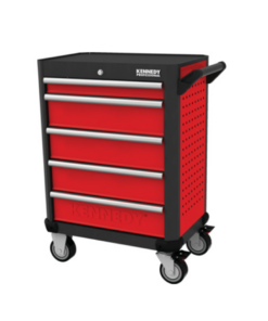 Red- 28/5 Drawer Professional roller Cabinet