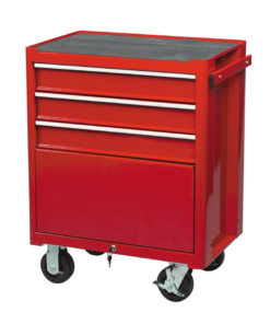 Kennedy Red 3-drawer Professional Roller Cabinet