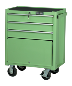 Green 3-drawer Professional Roller Cabinet