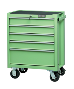 Green 5-drawer Professional Roller Cabinet