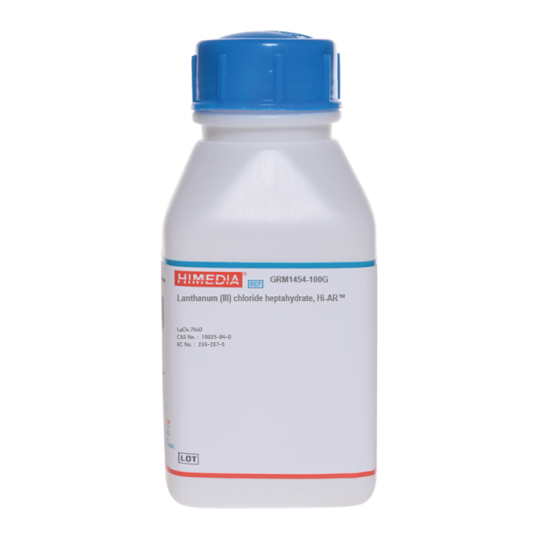 Lanthanum Chloride Heptahydrate AR 100g