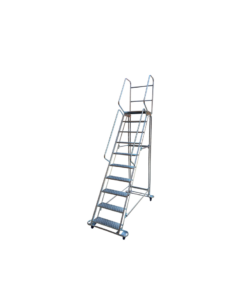 Mobile Step Ladder – 10 Step – 2.5M