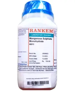Manganous Sulphate Monohydrate AR 500g
