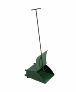 Metal Scoop with Long Handle and Closing Lid