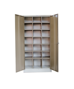 21 Compartment Pigeonhole Cabinet With Doors