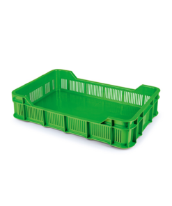 Berry Crate – Vented Sides And Solid Base – Virgin Material