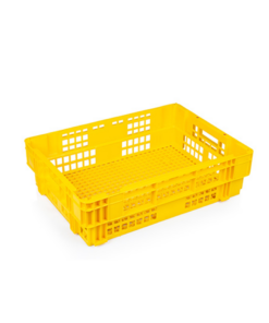 Freezer Nesting Crate – Vented Sides And Base – Virgin Material